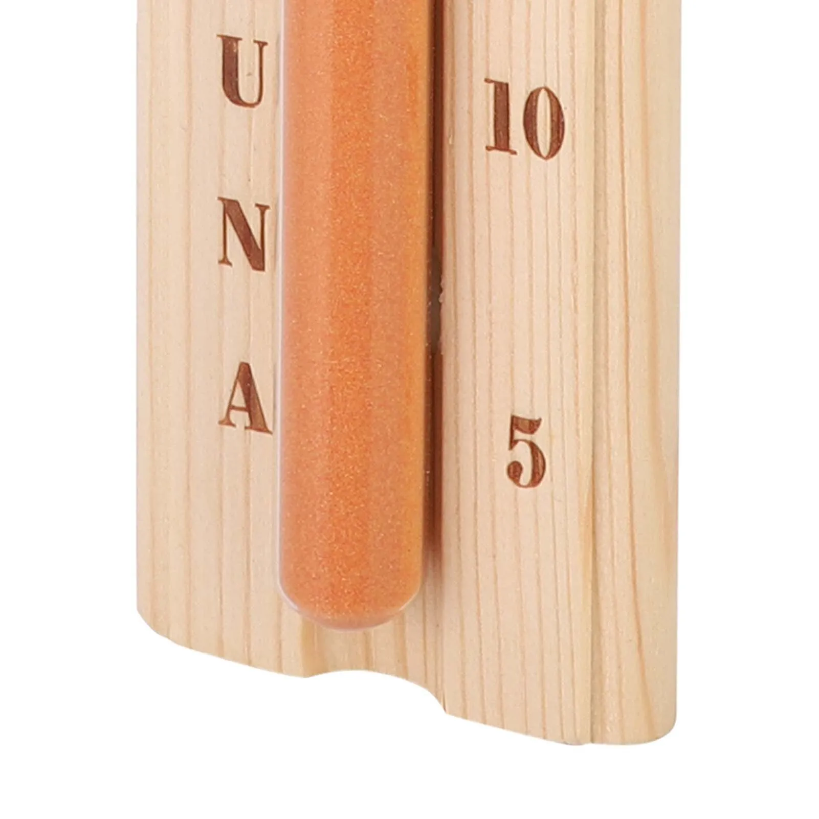 

D2 Pine Sauna Hourglass Clock Accurate Heat Resistant Wooden Sand Timer For Spa Bath 15-Minute Bathroom Wall Sauna Sports Timer