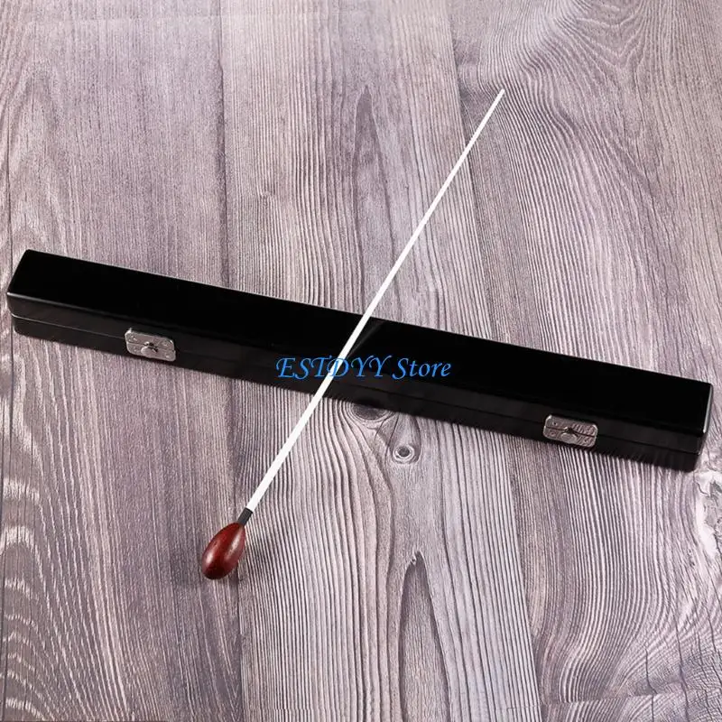 G6DE Houten handvat Koorregisseur Accessoire Muziekinstrument Muziek Dirigent Batons Muziekstokken Stok voor Symfonieën Leider