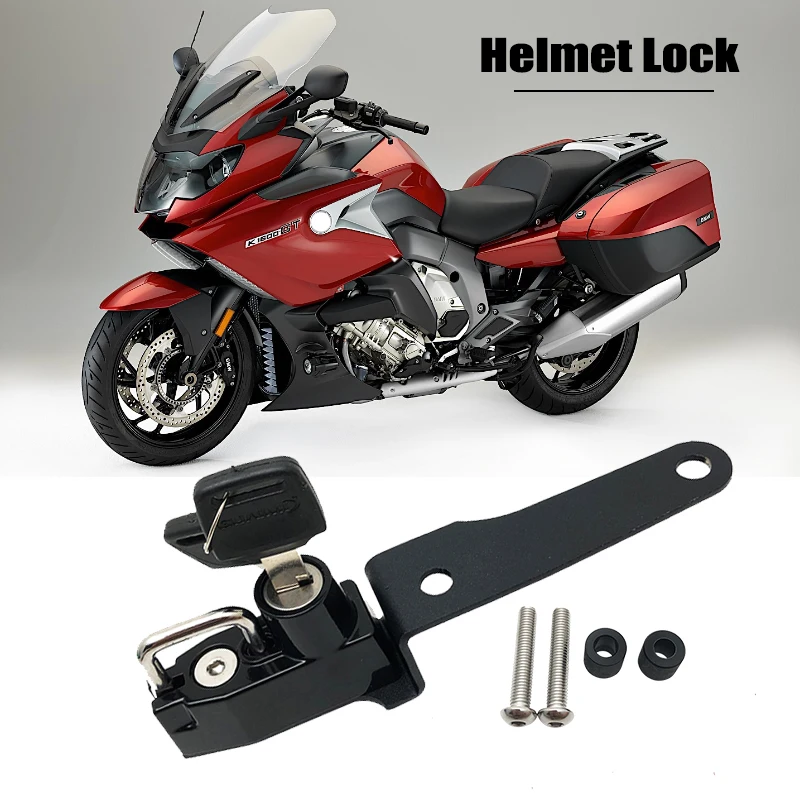 

For BMW K1600GT K1600GTL K 1600 GT 2011-2022 2020 2021 Motorcycle Helmet Lock Anti-Theft Helmet Security Lock with 2 Keys