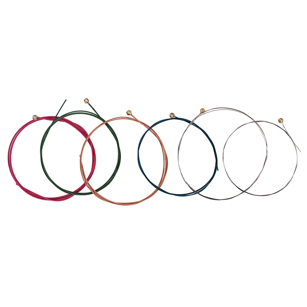 

6 Pcs Acoustic Guitar for Parts and Accessories Electroacoustic Rope Accessory