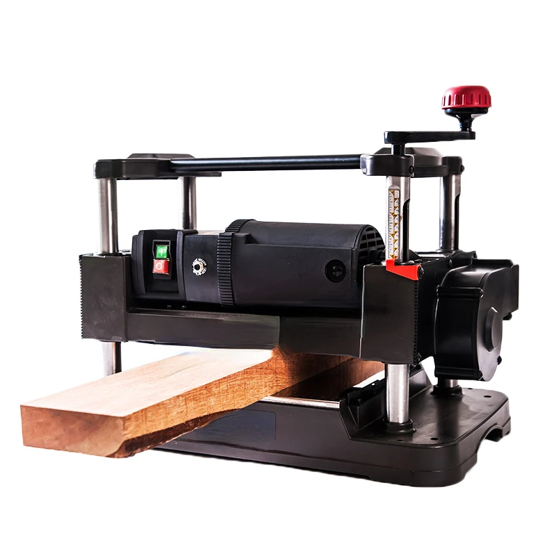 12 INCH Fine Flat Knife Planer Automatic Industrial Woodworking Automatic Feeding 220V DesktopWoodworking Planer Machine 1PC