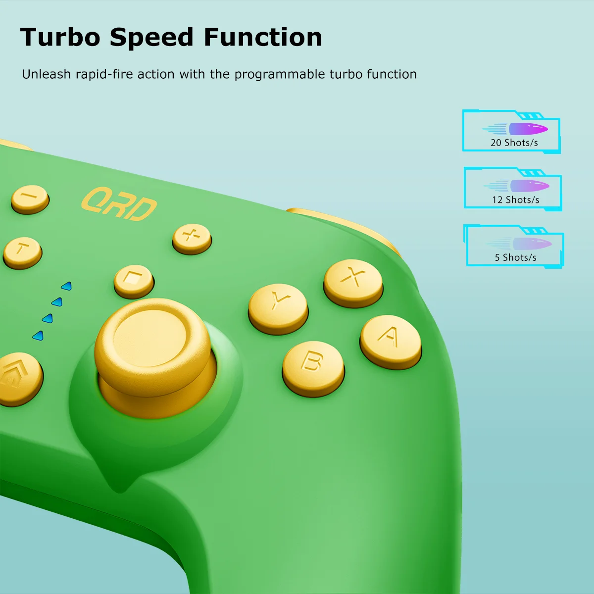 QRD Junior E5 Mini Controller Wireless Per Switch/OLED/Lite PC IOS Android Gamepad portatili per bambini Joystick di ricambio Interruttore 2