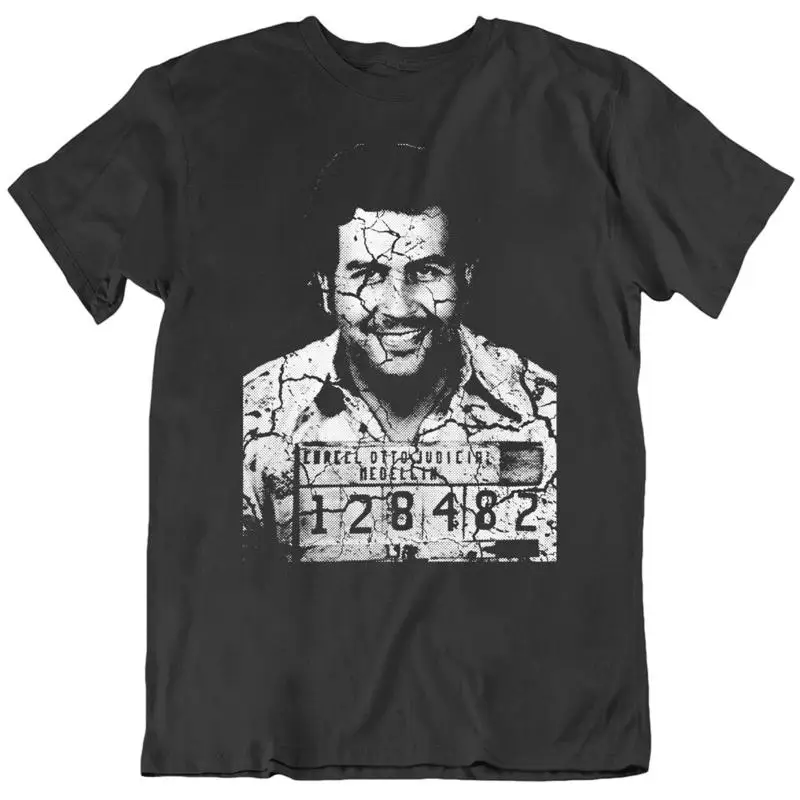 Pablo Escobar MedellÃ Colombiano ­ n Cartel camiseta