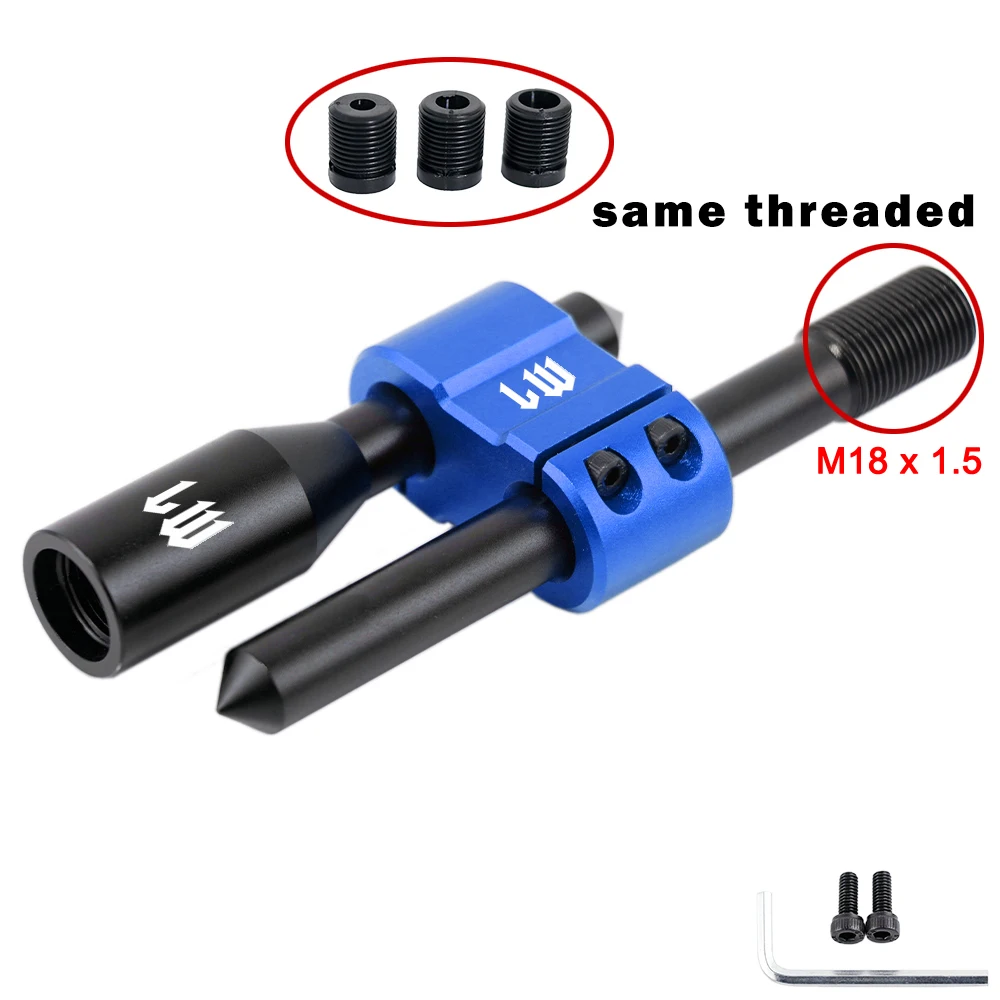 LW Einstellbare Auto Schaltknauf Verlängerung H Typ Shifter Extender Hebel für Universal – Detail 4