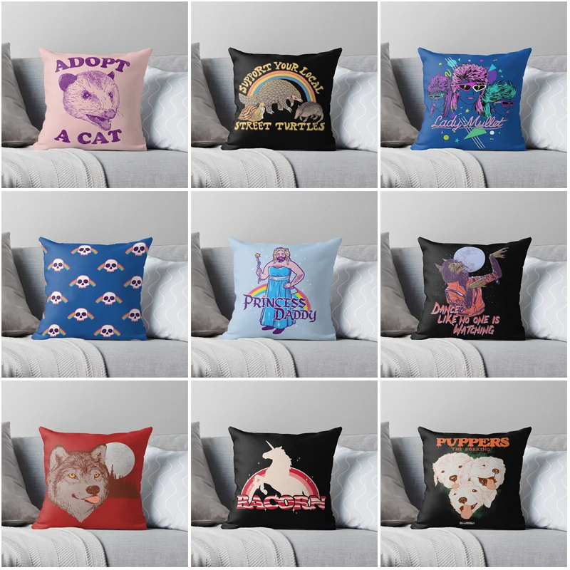 House Decorative Home Pillowcase for sofa Cushion Cover 45*45 Nordic 40*40cm 40x40cm 50x50 60x60 Living Room abstract 60*60 boho