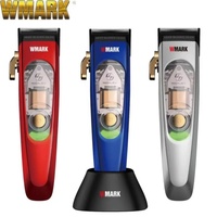 WMARK NG-9004 MAGLEV Motor 10000RPM Professional Electric Hair Clipper DLC Blade 3-color Magnetic Suction Housing Barber Shop