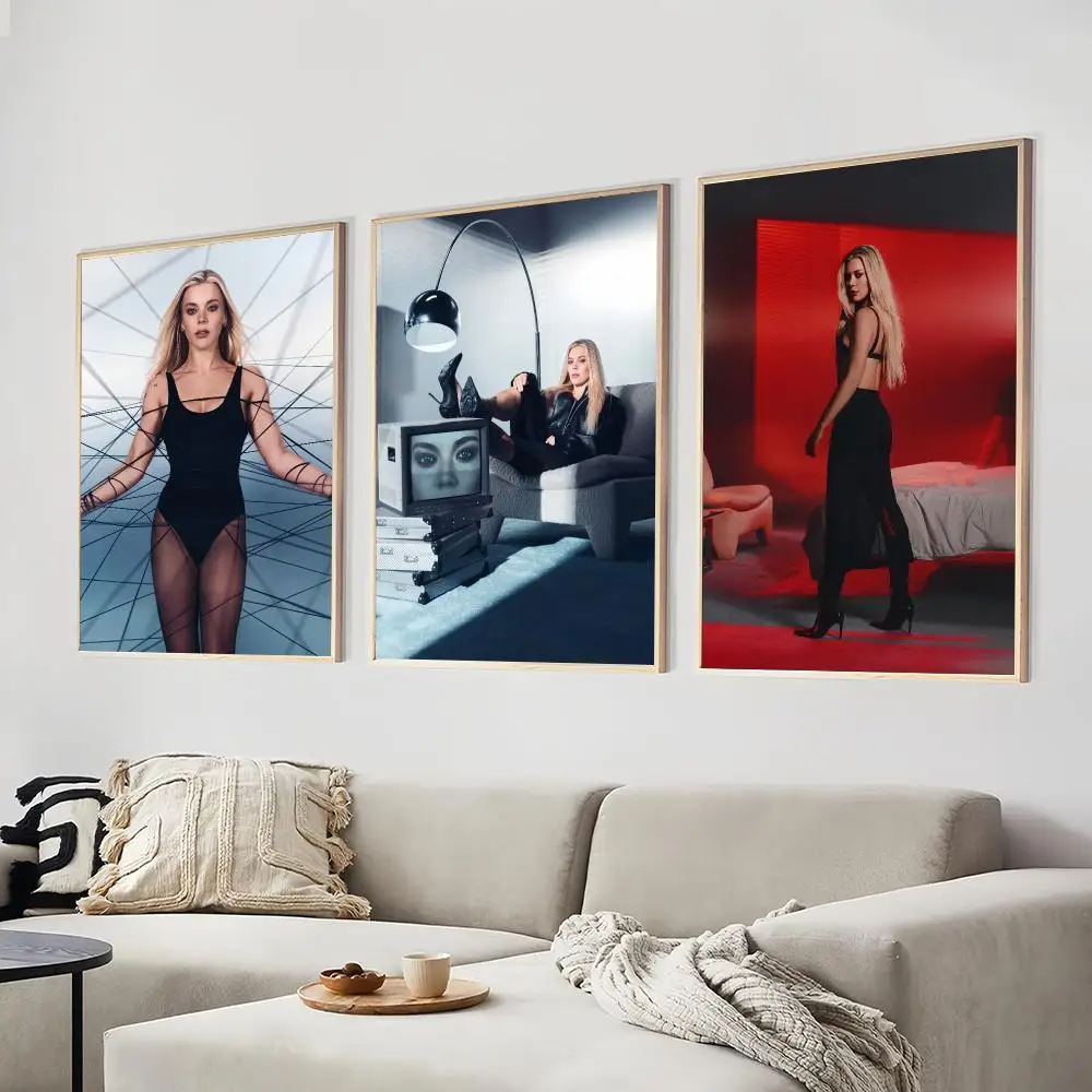 Singer Becky Hill REBECCA Poster Art Prints Wall Art Decor Gifts for Bedroom Living Room Hallway Home Decoration