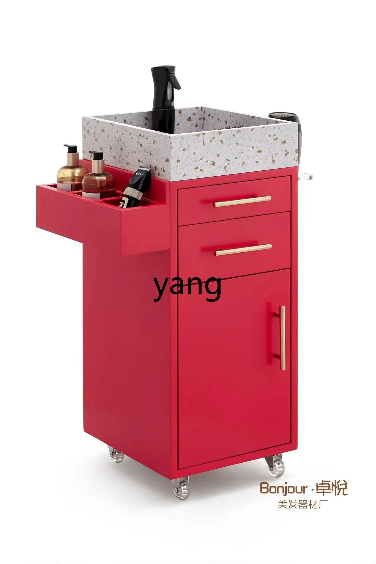 CX Barber Shop Tool Cabinet for Hair Salon Multifunctional Storage Rack Hair Stylist Locker