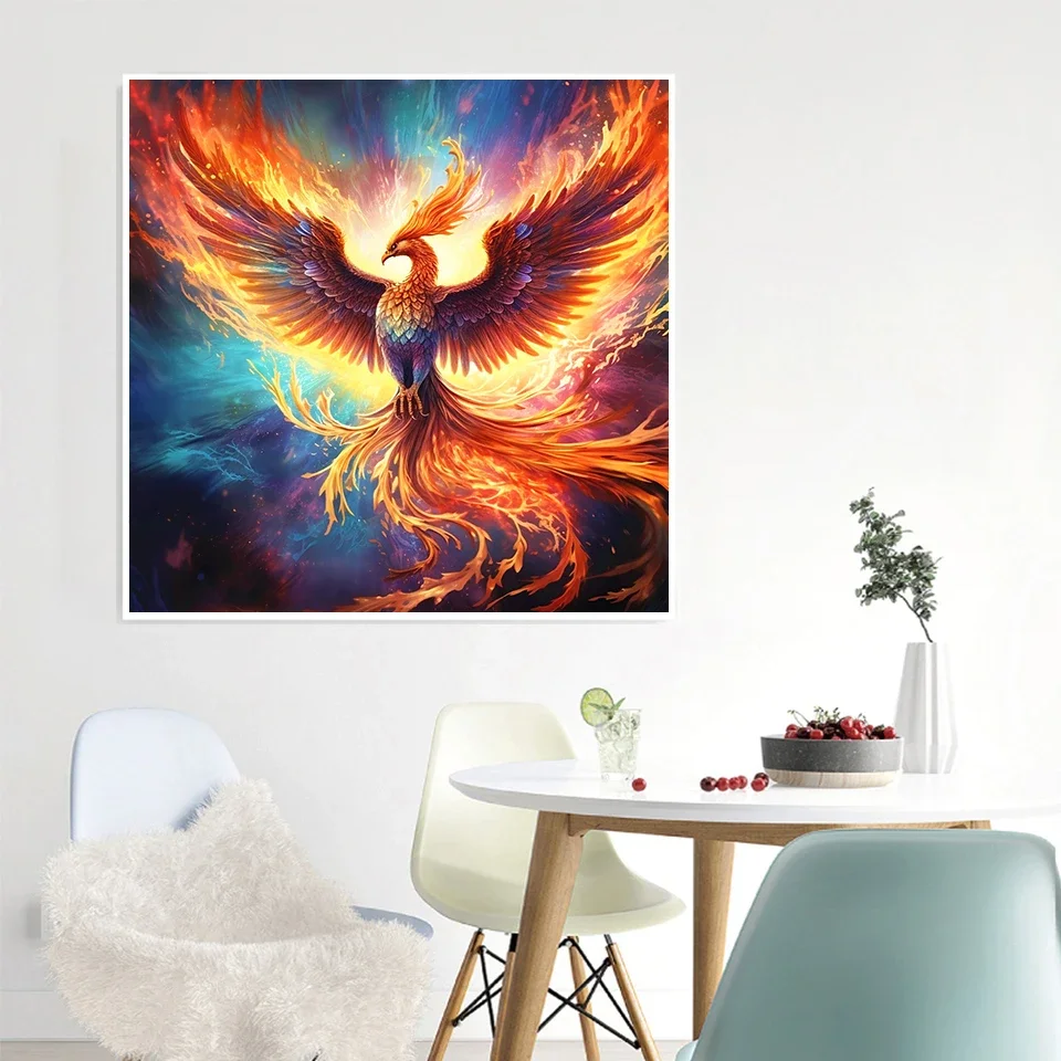 5d pittura diamante fai da te Phoenix animale punto croce regalo unico arte ricamo vendita uccelli mosaico decorazione della casa