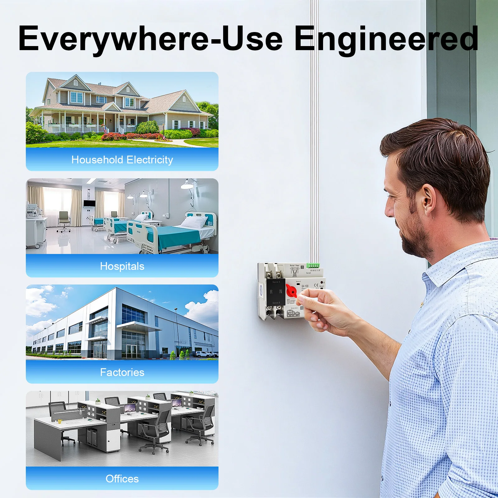 2P 100 Amp Dual Pow…