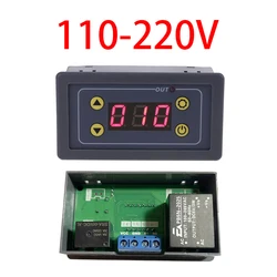 Delay Relay Module 5V 12V 24V Timer Relay 0.01s-999min Digital Timer Cycle Delay Switch Module AC 220V Power On-Off Controller