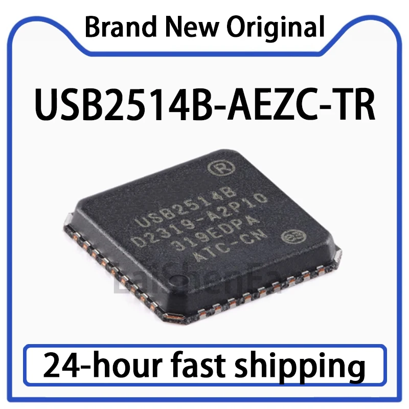 5PCS USB2514B-AEZC-TR Package VQFN-36 2.0 High-speed Hub Controller Chip Original in Stock