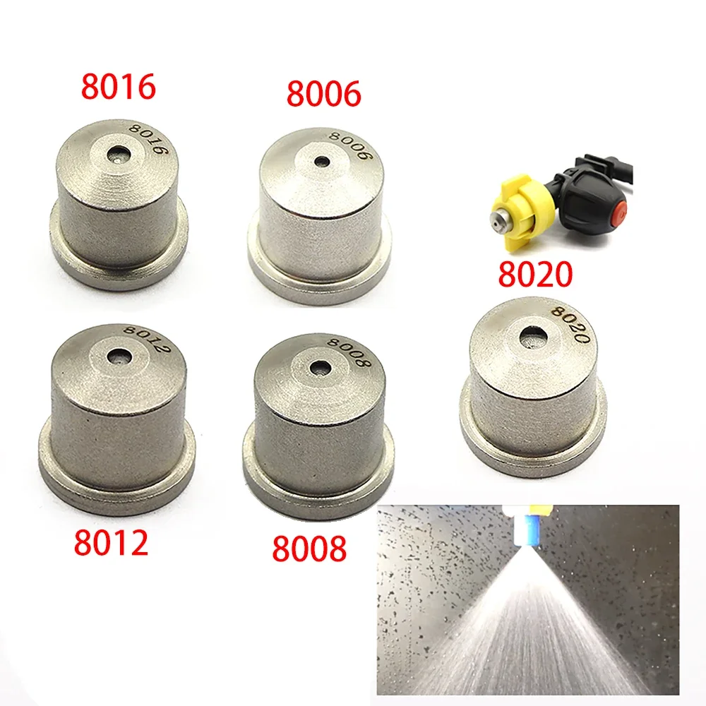 10PCS Agricultural Sprayer Nozzle Stainless Steel Hollow Cone Windproof Atomizing Drone Sprayer Accessories Nozzle