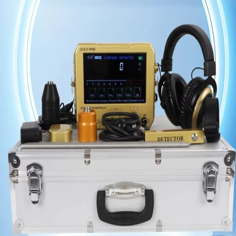High-Precision Electronic Water Pipe Leakage Detector - Industrial Underground Pipeline Leak Locator for Water Supply Pipes