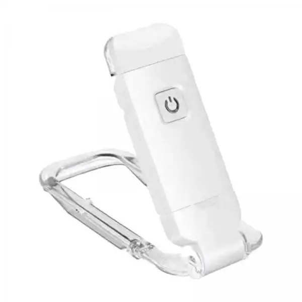 

USB-перезаряжаемая лампа для чтения с креплением на книгу, портативная настольная лампа для чтения без помощи рук в ночное время