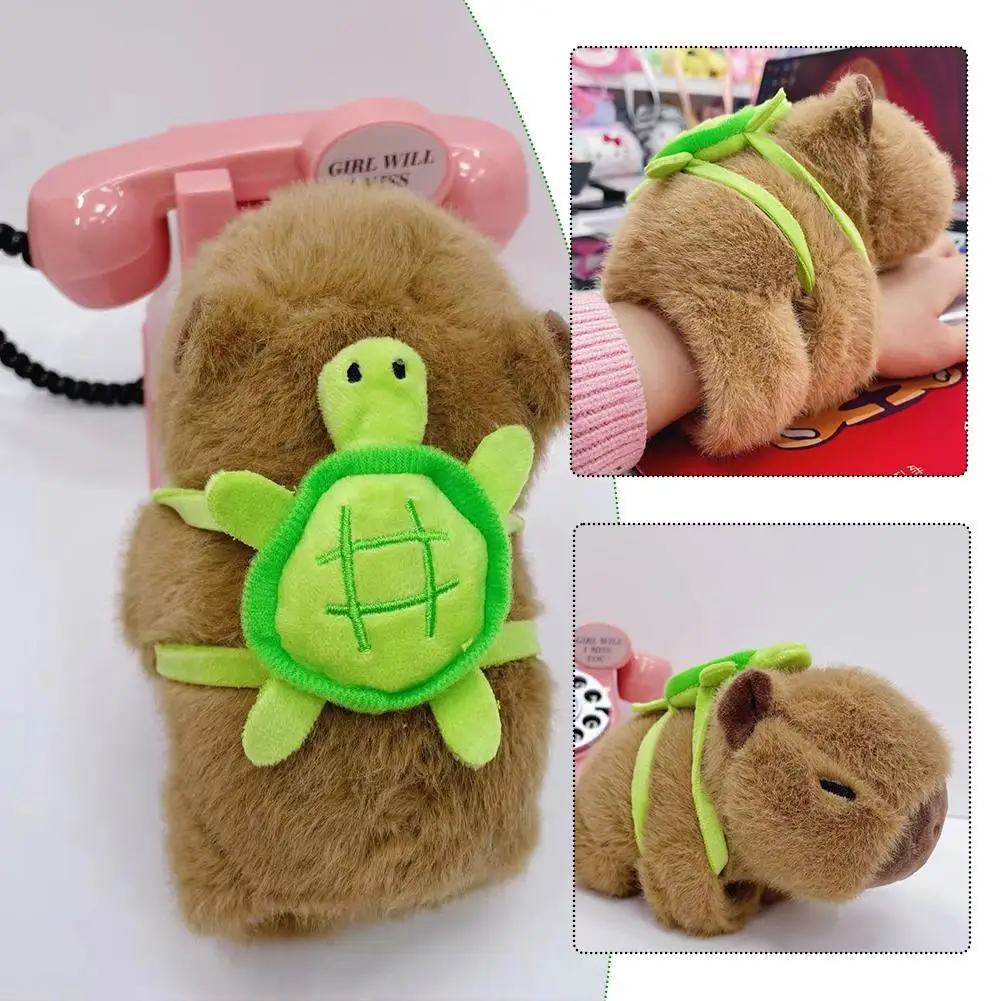 Pp Baumwolle 20cm für Kapibala niedlichen Capybara Plüsch Tier puppe Armband umarmen Aussehen Formen Kinder Geburtstags geschenk