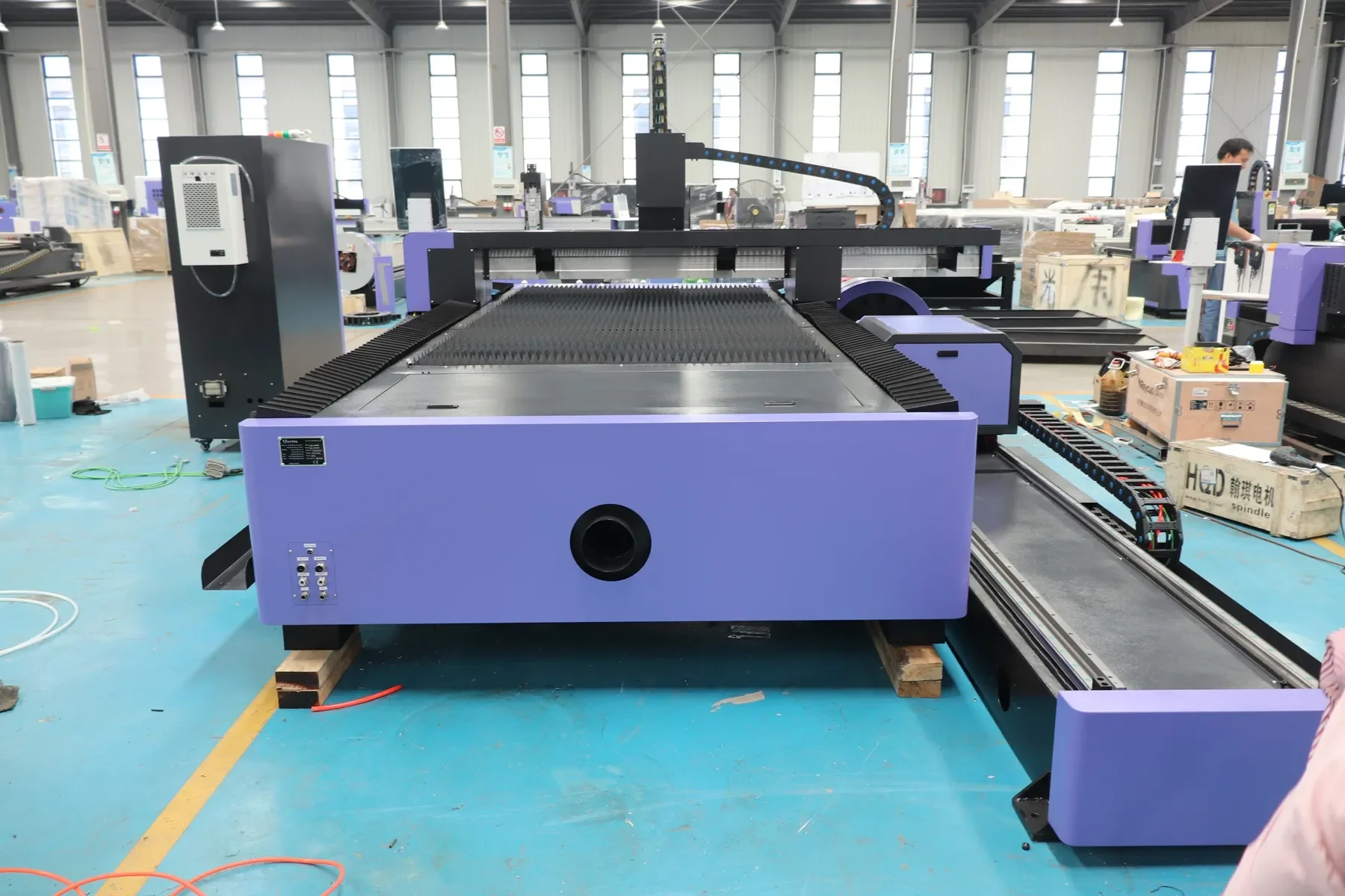 Machine de découpe laser automatique pour tubes métalliques, traitement de précision, fibre 3D, 3000W