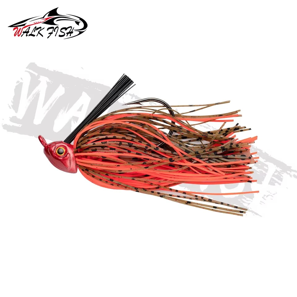 المشي الأسماك 12 جرام 15 جرام سبينر الطعم Uivered مقلوب الفم اليوسفي الأسماك خزان نهر تهزهز الثرثرة الطعم الصيد إغراء باس معالجة