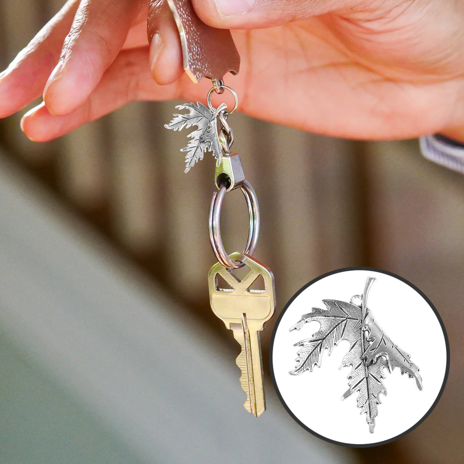 

25 шт., подвески-подвески в виде кленового листа, изысканные яркие индивидуальные красивые ювелирные изделия «сделай сам», ожерелье, серьги, браслет, брелок, принадлежности