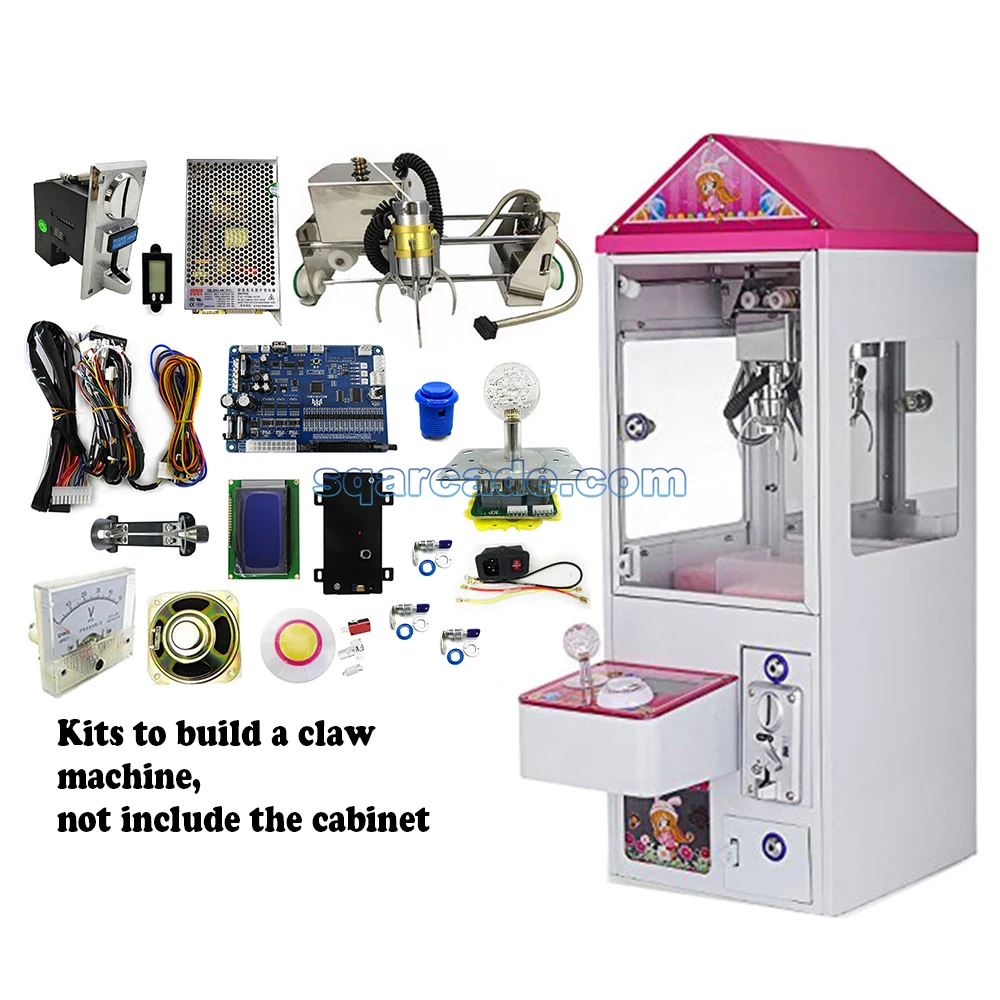 

Diy Kit Big/Mini Doll Machine 25.7CM Gantry Icd Game Board Crane Claw Kit Parts Arcade Claw Crane Game Machine