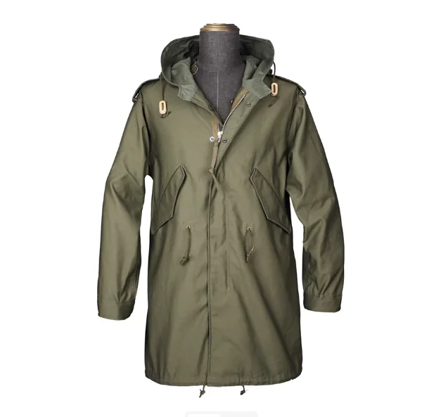 

Remake M51 Мужская ветровка PARKA Fish Tail Faction Overcomes M1951 Military Edition Длинное пальто