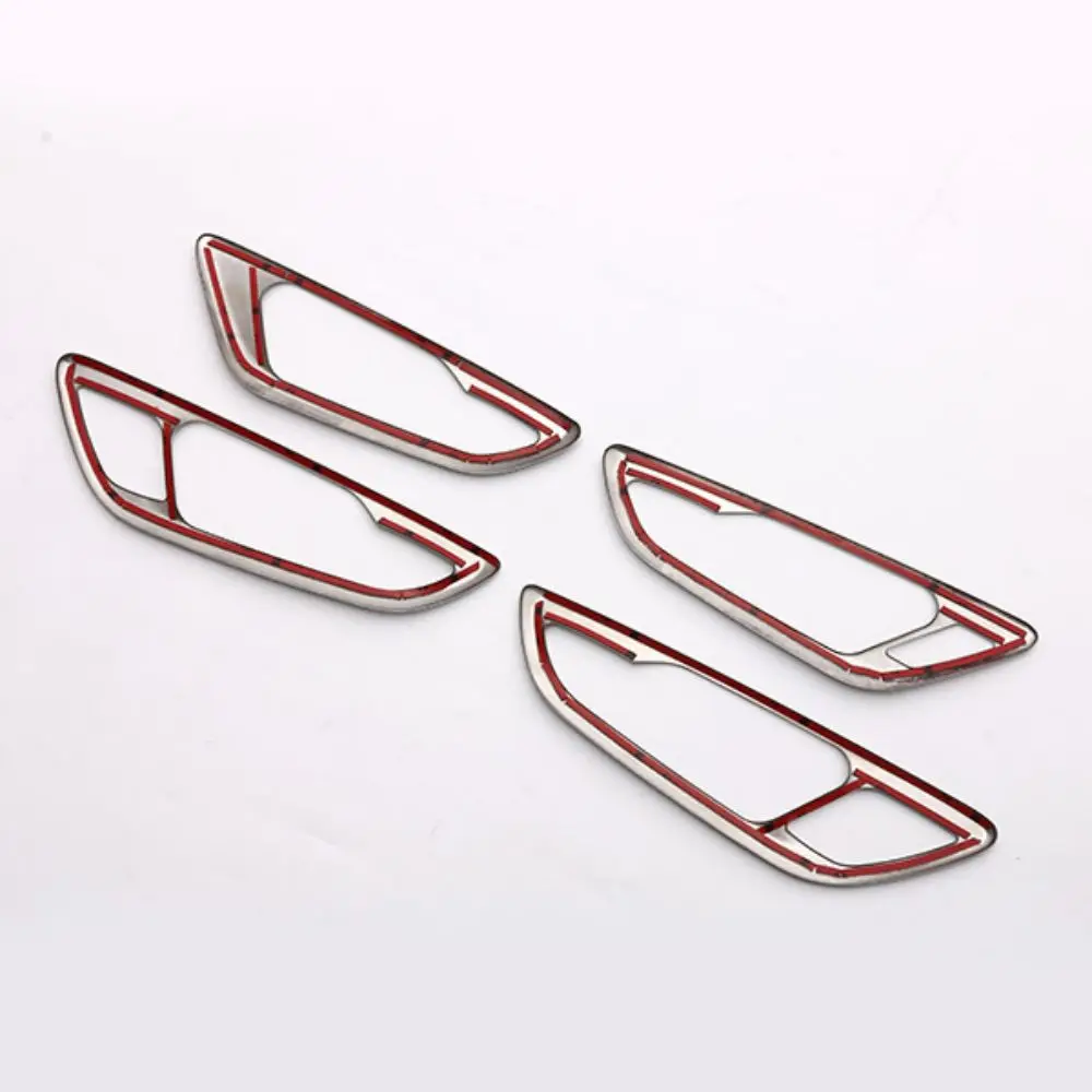 Car Door Bezel Cover Door Handle Trim for 2018-2021 Toyota Crown 220 Stainless Steel Styling Auto Interior Parts Car Accessories