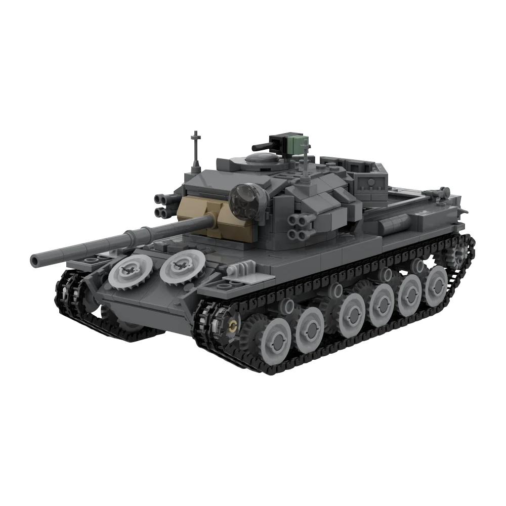 

MOC Centurion mk. Конструктор Танк 5/1, модель Второй мировой войны, армия, военное оружие, кирпичи в сборе, игрушки для детей, подарки на день рождения