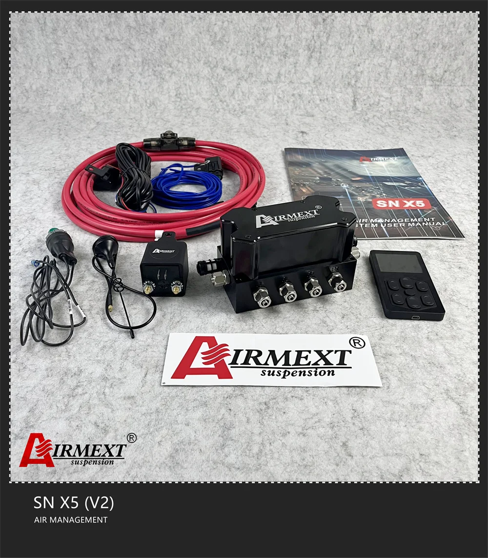 AIRMEXT® / SN X5 (V2) /air management Top Grade Air suspension system Electronic Controll System/pneumatic/airlift