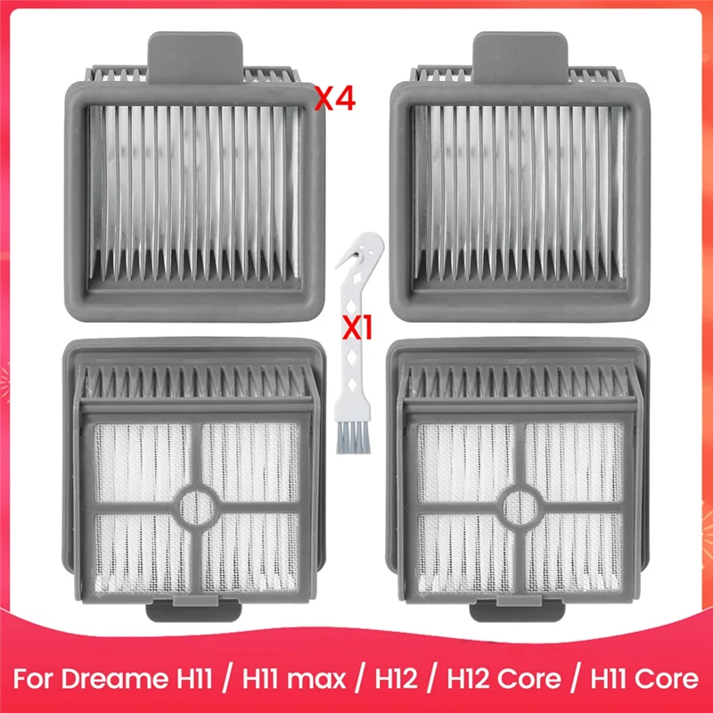 HRBAJ-HEPA Filters For Dreame H11 / H11 Max / H12 / H12 Core / H11 Core Wet And Dry Vacuum Cleaners HEPA Filters
