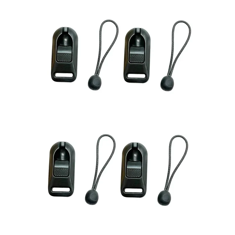4Pcs Black