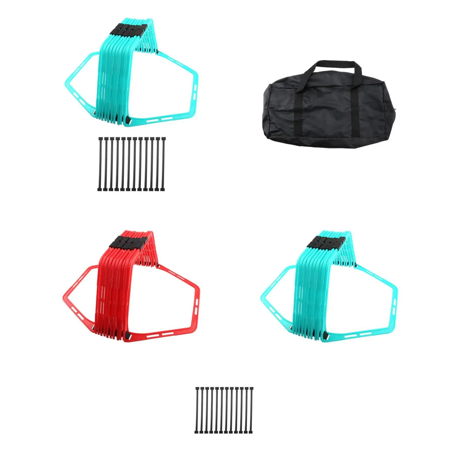 

Soccer Agility Ladder Flexible Foldable Agility Training Ladder Improves Strength Coordination for Athletes Kids Adults Workout