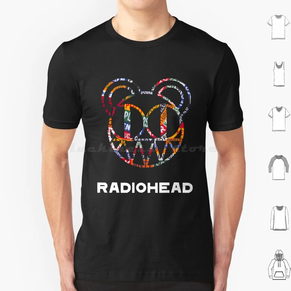 تي شيرت Radioheads مقاس كبير 100% قطن Radiohead Creep Radiohead 1 Radiohead بديل الشرير Radiohead راديو هيد R ؟ دي؟ ? #1