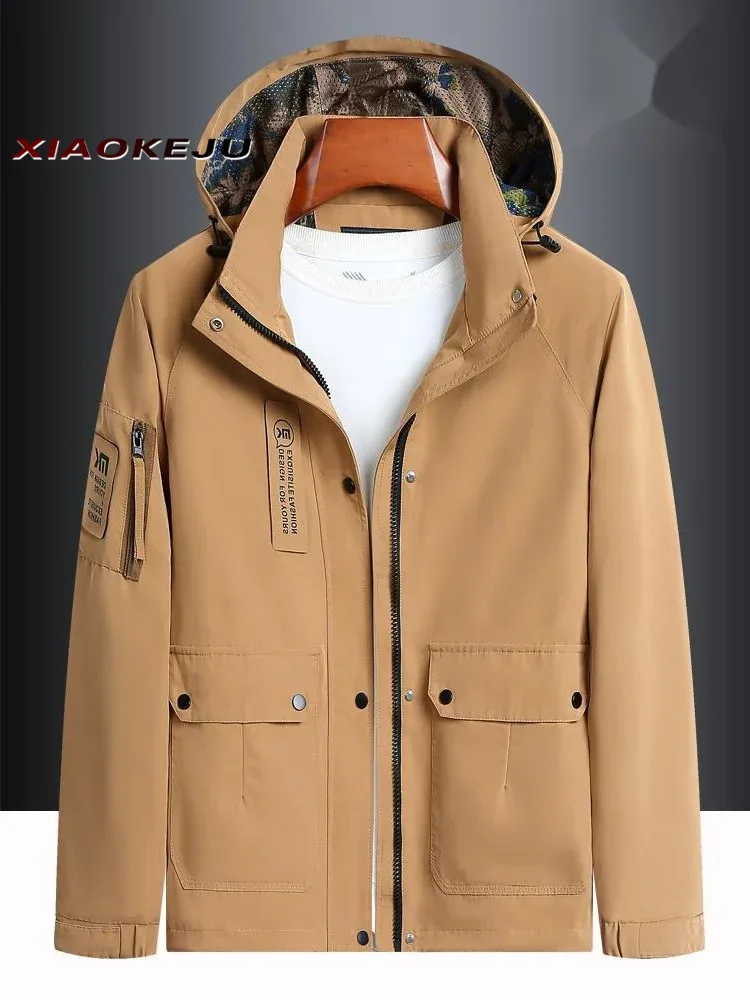 Men's Coats Tactical Jacket Man Jacket Men Heating Retro Techwear Mountaineering Jacket Outdoor