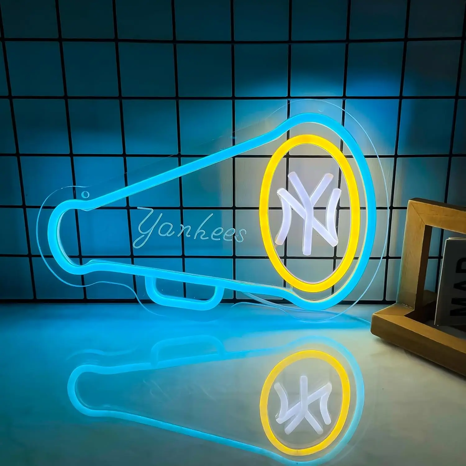 Yankees Ny Neon Lig… - image