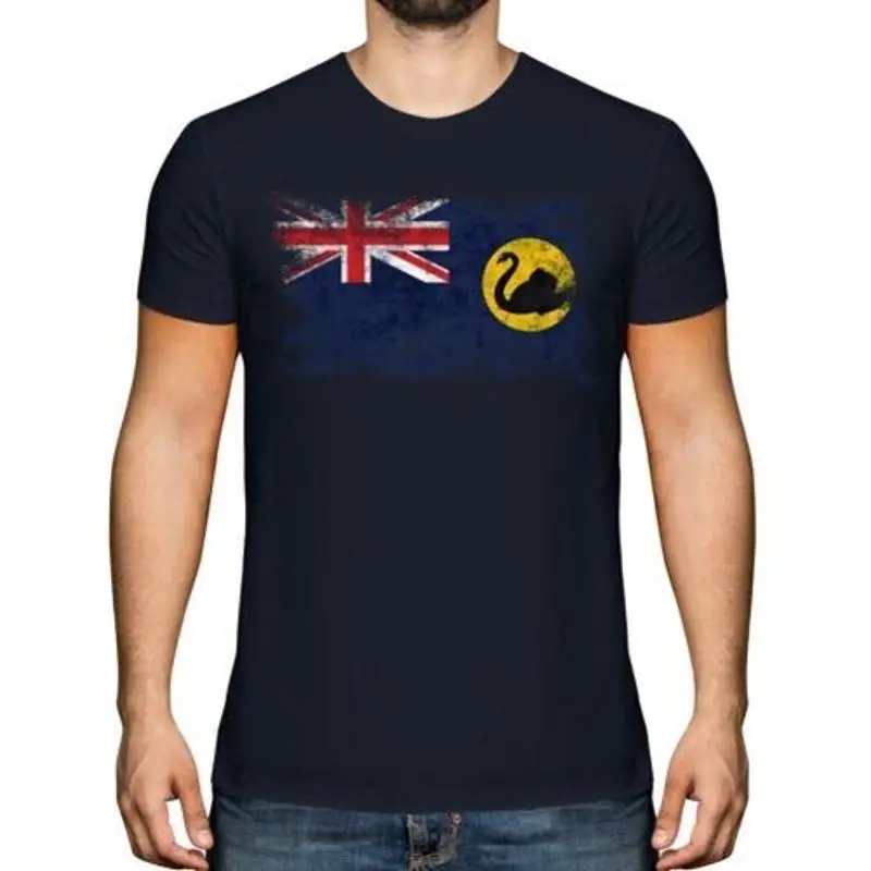 Western Australia Grieving Flag Men's T-Shirt Australian T-Shirt Gift