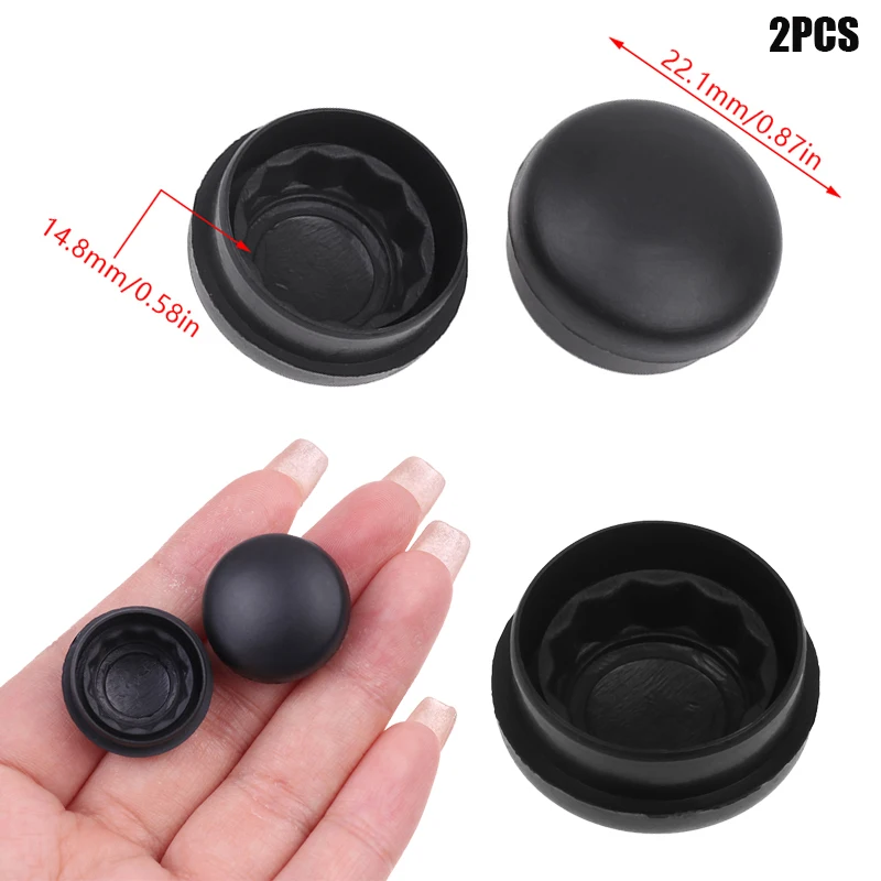 

【2PCS Rubber Windshield Wiper Arm Cap For Car Protector Cover Replacement】