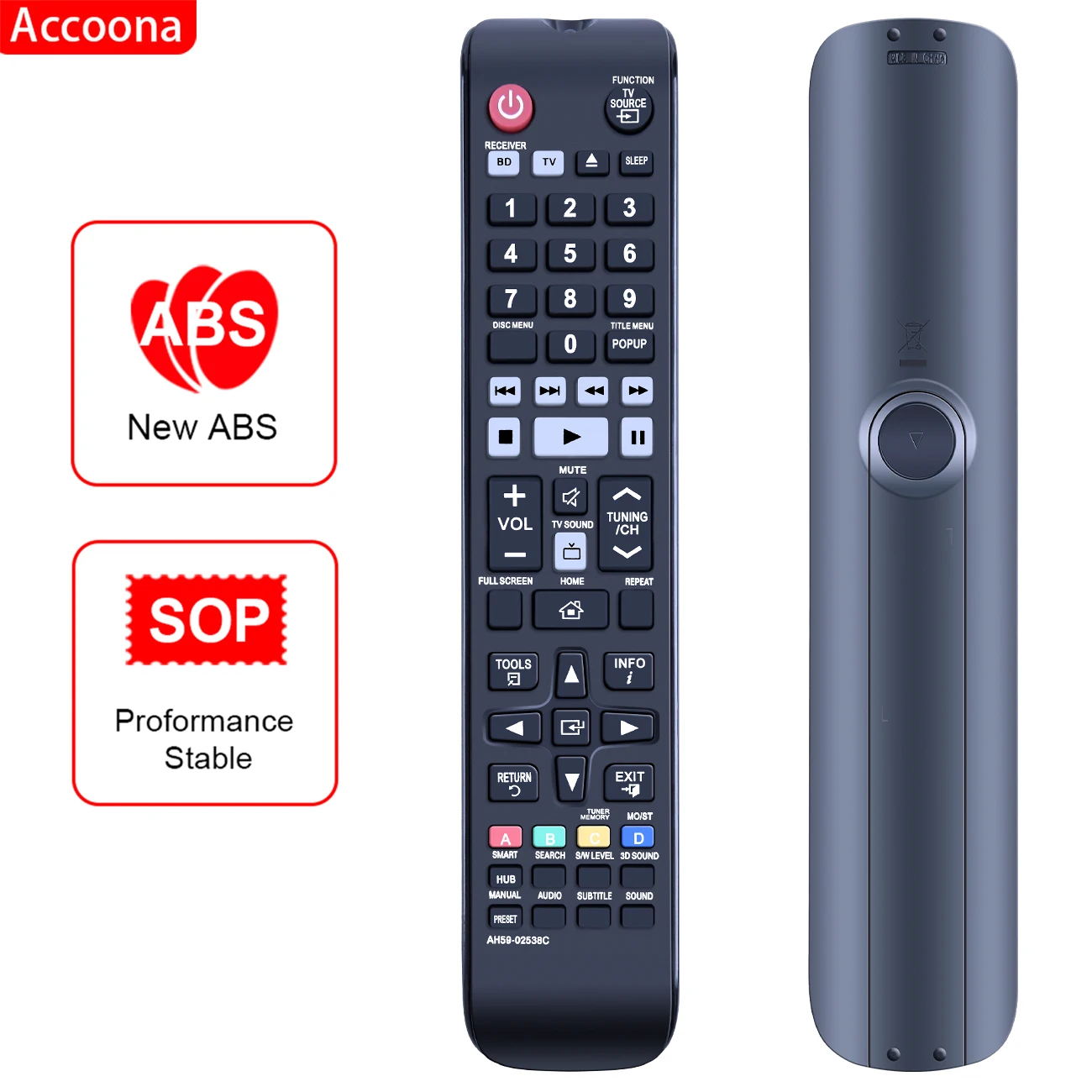 

New Original Remote Control AH59-02538C For SAMSUNG TV BD Receiver Remoto Control Telecommande