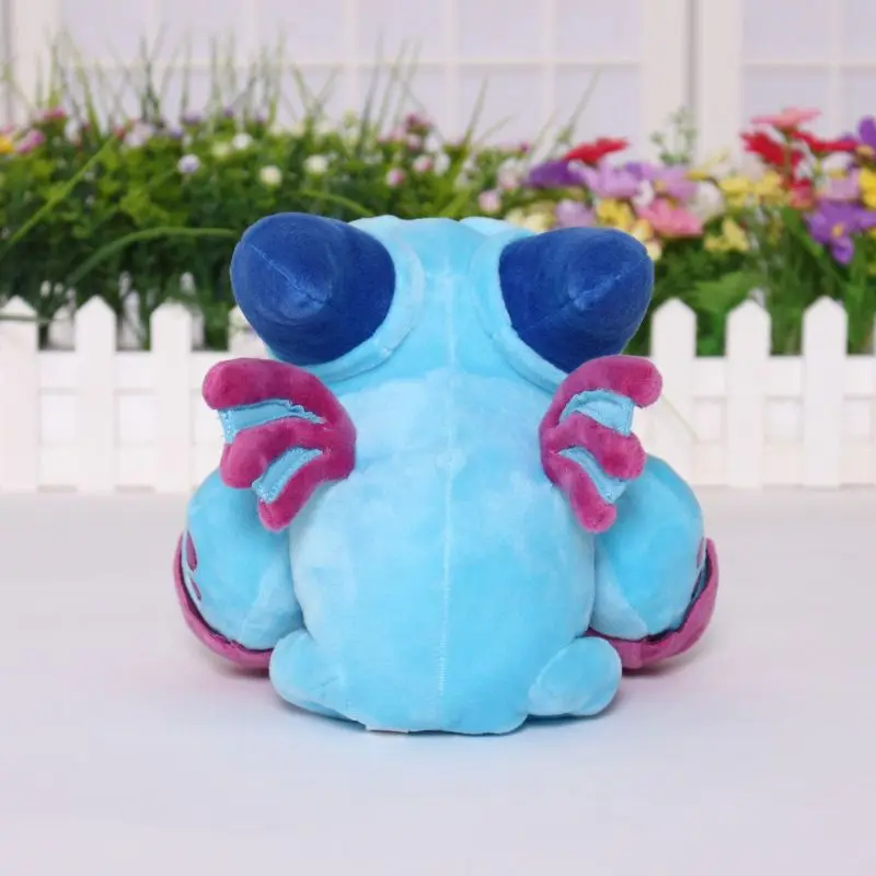 وسادة قطيفة على شكل دمية أوندد زرقاء محشوة مقاس 20 سم - هدية مثالية للأصدقاء #5