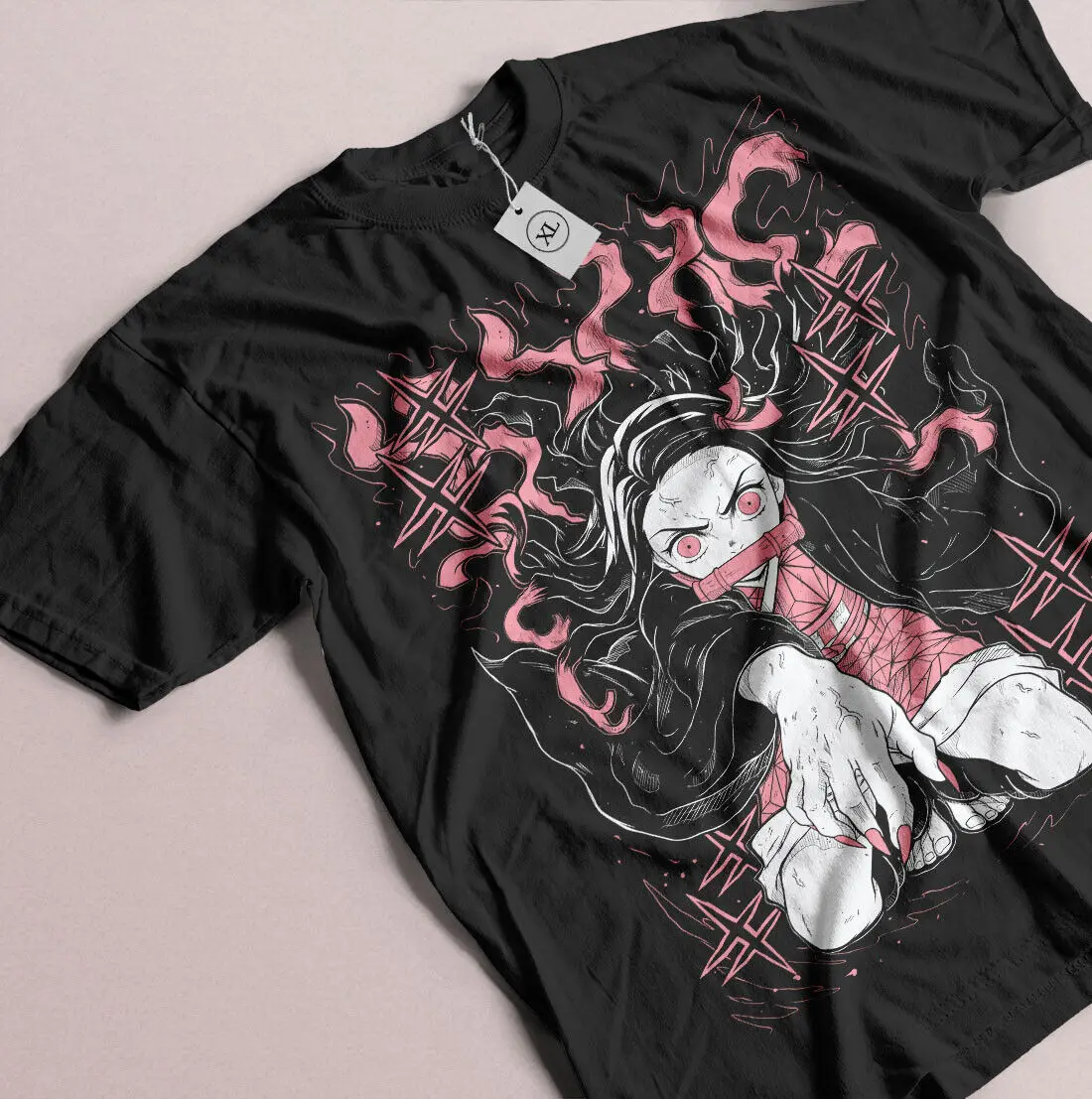 

Nezuko T-Shirt Demon Slayer Kimetsu No Yaiba Anime Mitsuri Kanroji Tee All Size