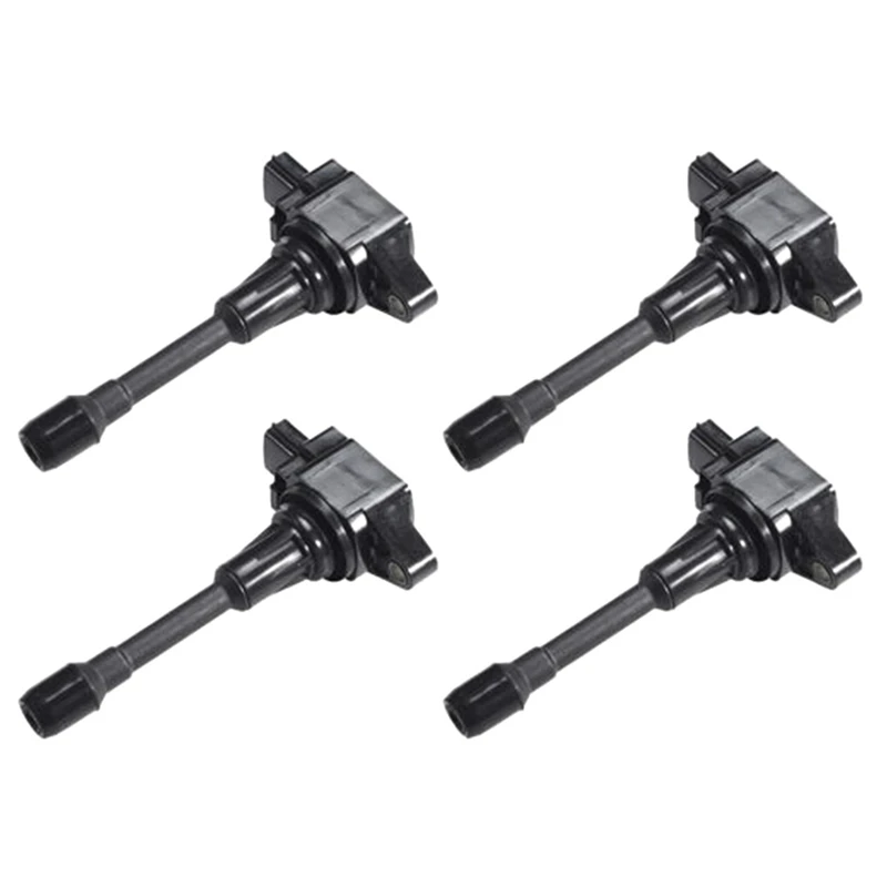 

4Pcs Ignition Coil Component For Nissan Altima Cube Rogue Infiniti FX50 22448ED000, 22448JA00A, 22448JA00C, 610-50136 UF-549