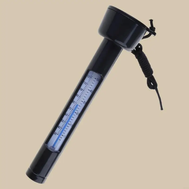 

G92C Water Temperature Meter with String Easy Read Floating Pool Thermometer
