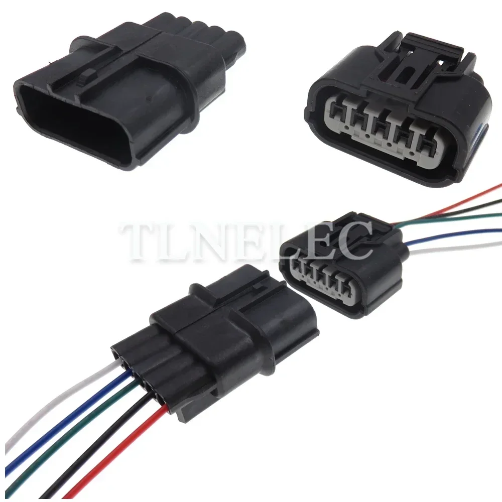 5 Pin Way Car Wire Cable Socket With Wires Auto Intake Pressure Oxygen Sensor Sealed Connectors For Honda  6189-1081 6918-2128