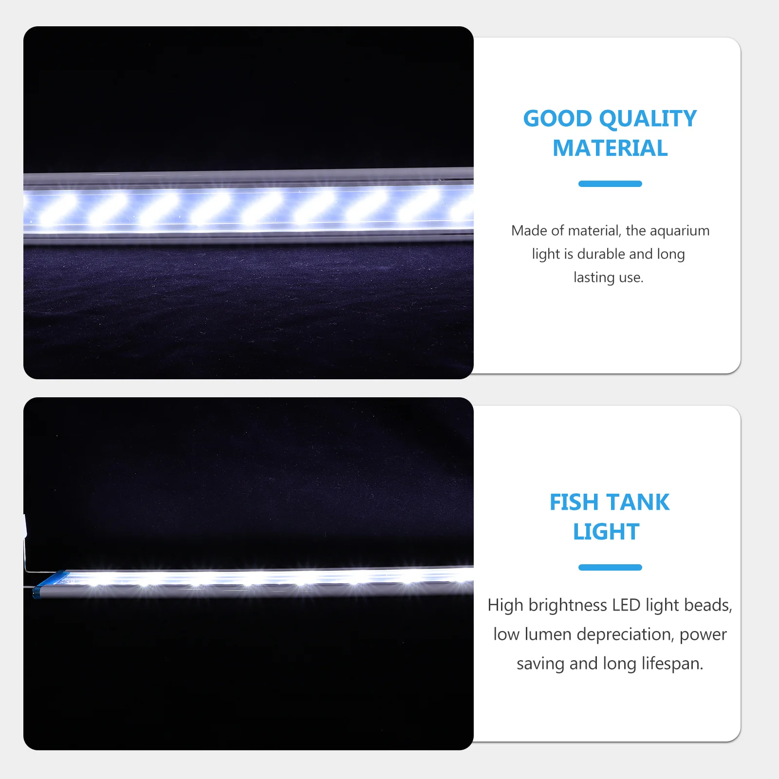 

Scene Layout Prop Fish Tank Landscaping Decor Delicate Aquarium LED Light Accessory Lights for