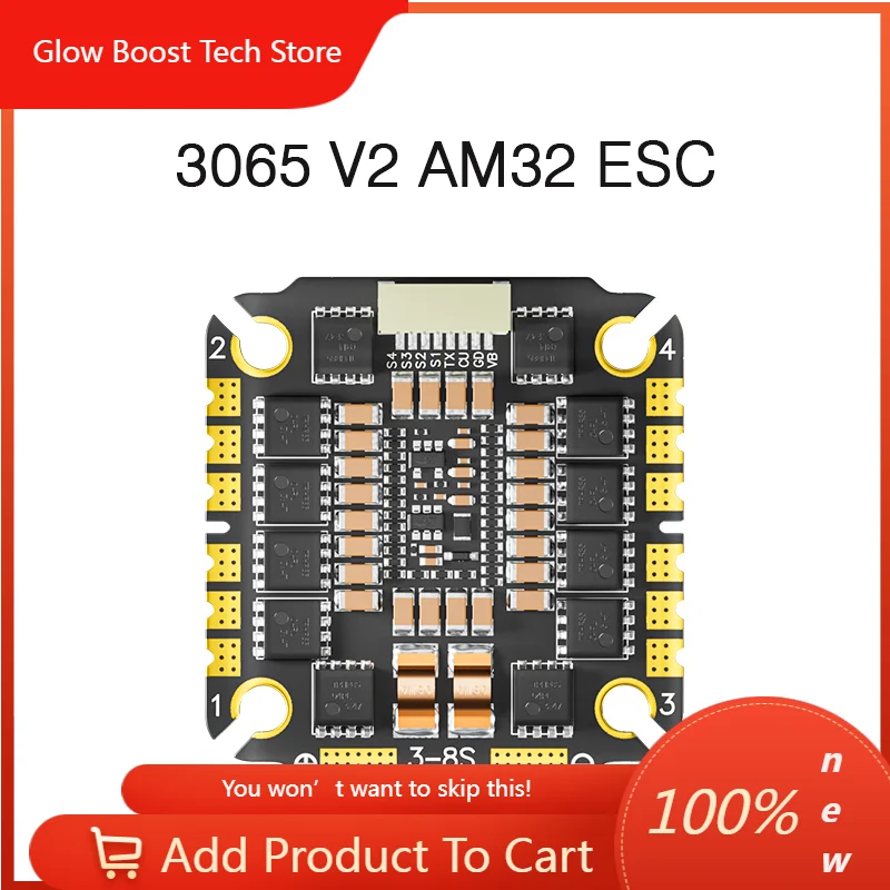 

NYAocoda-rc 65a 4-in-1 Esc 3065 Am32 32bit Fpv Racing Diy Parts