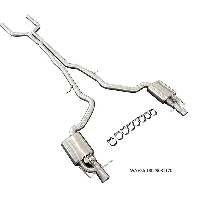 

Высокопроизводительная электронная выхлопная система Cat-Back из нержавеющей стали с клапаном для E63 E63S W212 2007-2016