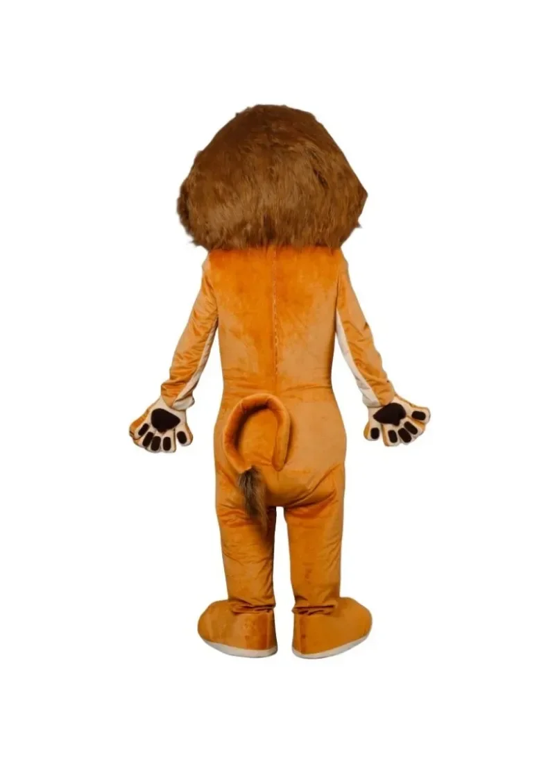 Custom New Hot Cartoon Madagascar Lion Mascot Costume Cosplay Fancy Dresses for Halloween Christmas Carnival Party