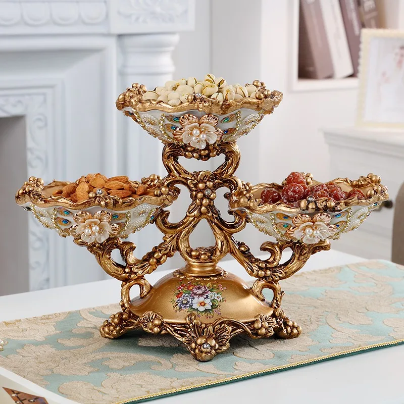 

Multifunctional Fruit Plates Office Storage Washing Organizer Plates Elegant Fashionable Vassoio Portaoggetti Room Decoration