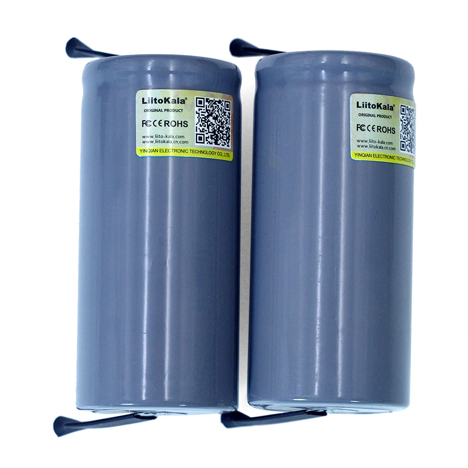 بطارية LiitoKala-LiFePO4 ، 3.2 فولت ، 32700 ، 6500 مللي أمبير ، 35A التفريغ المستمر ، الحد الأقصى 55A ، بطاريات عالية الطاقة ، DIY بها بنفسك أوراق النيكل
