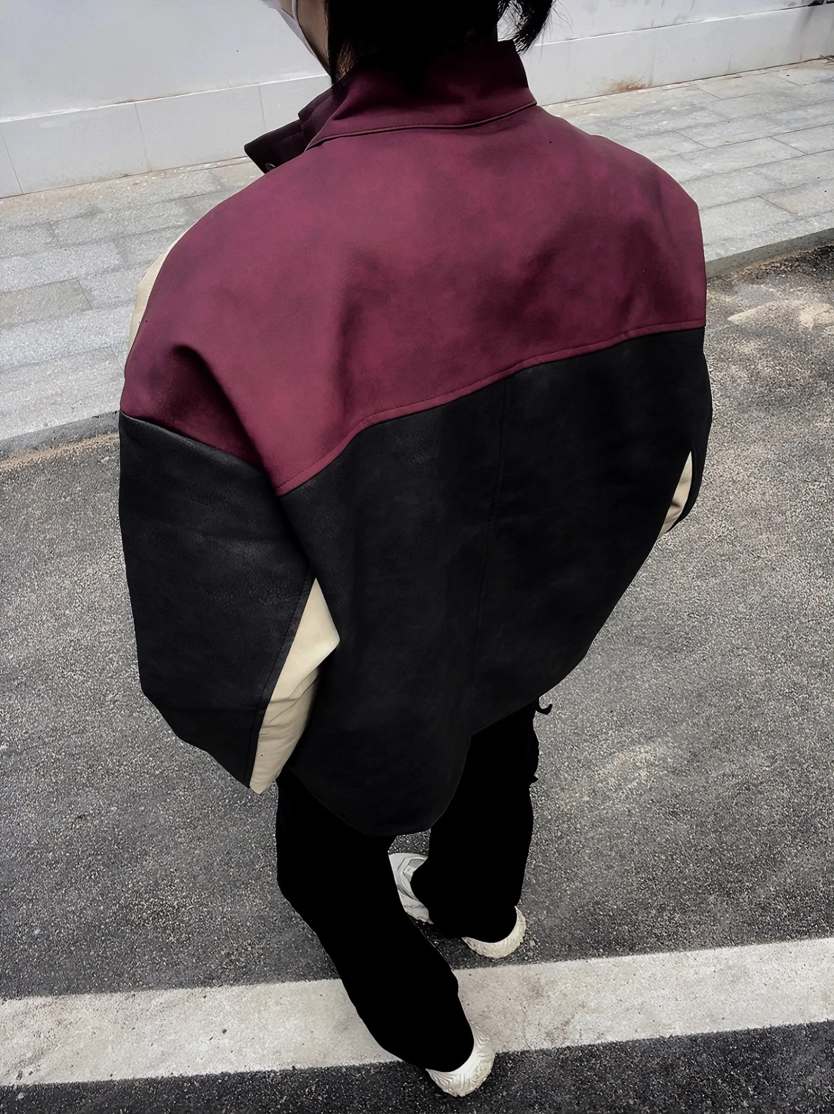 

Loose Fit Pilot Jaet for Men Casual Sle Embroidered American Streetwear Spring Autumn Loose Jaet Men's Faion