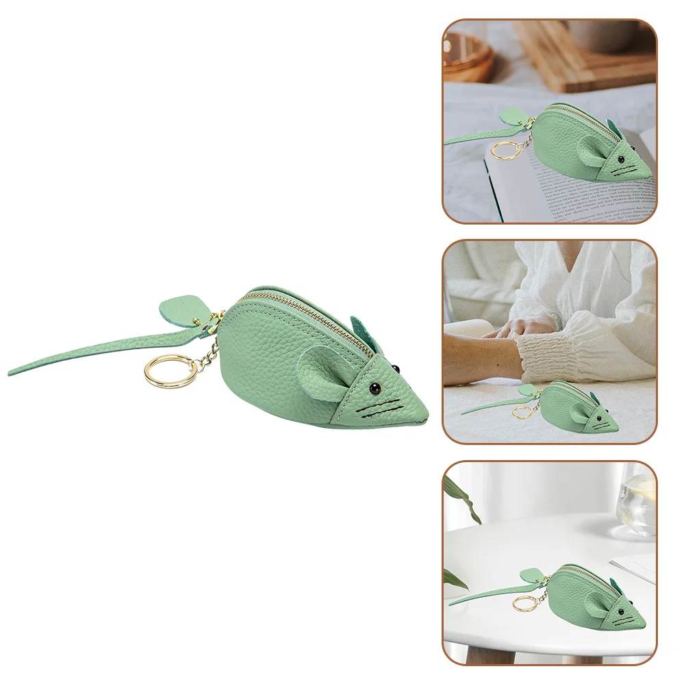 Small Mouse Coin Purse Cute Woman Change Purse Lovely Mini Wallet Small Zipper Portable Coin Wallet Card Holder